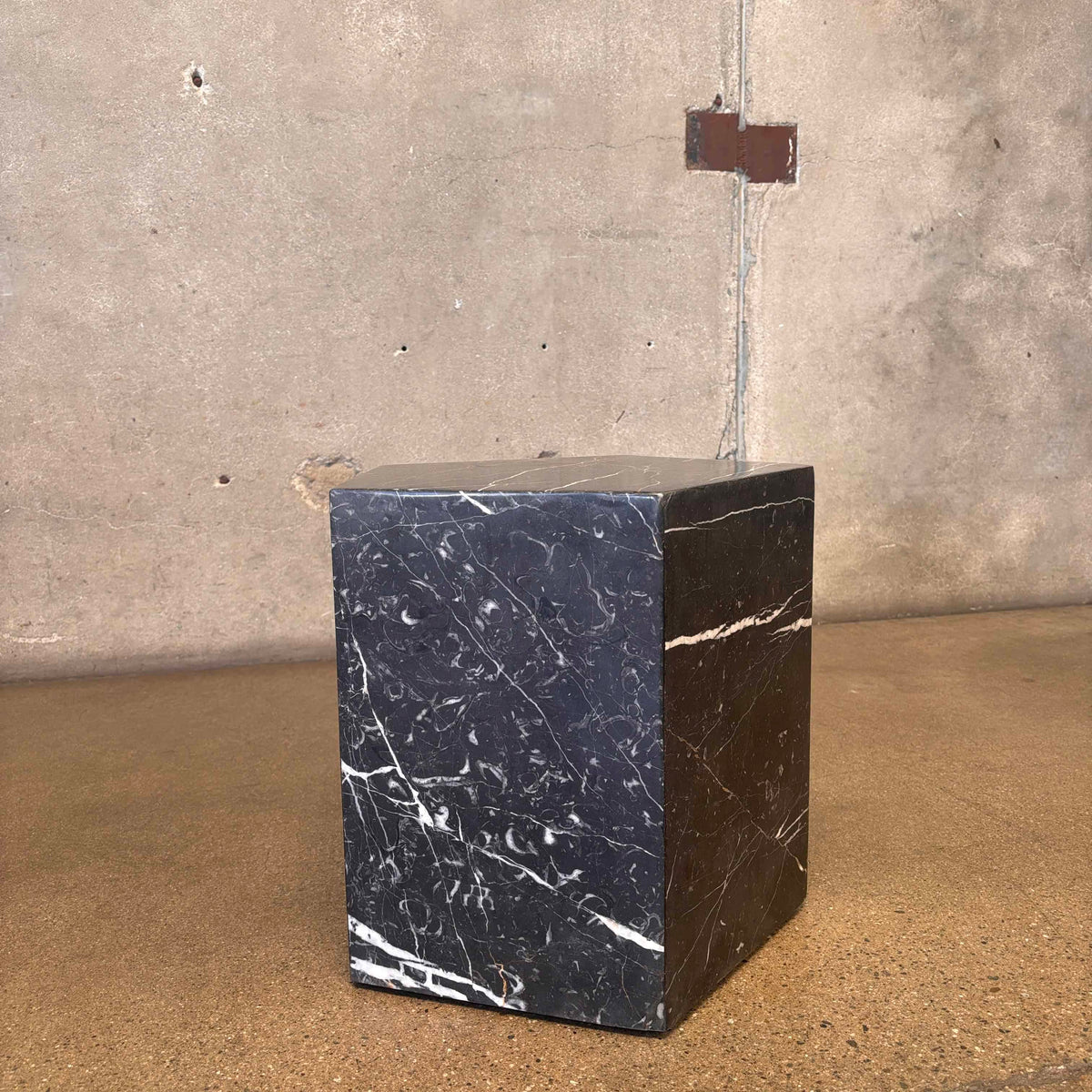 CB2 Marble Side Table
