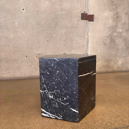 CB2 Marble Side Table