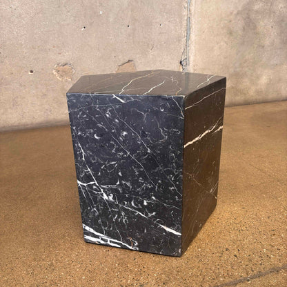 CB2 Marble Side Table