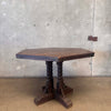 Monterey Furniture Large Game Table Old Wood Finish c. 1930 Product Image