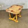 Monterey Furniture Floral + Crackle Table Product Image