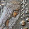 Vintage Soviet - Era Embossed Copper Wall Plaque (Cheknka) USSR 1960's-1980's Product Image