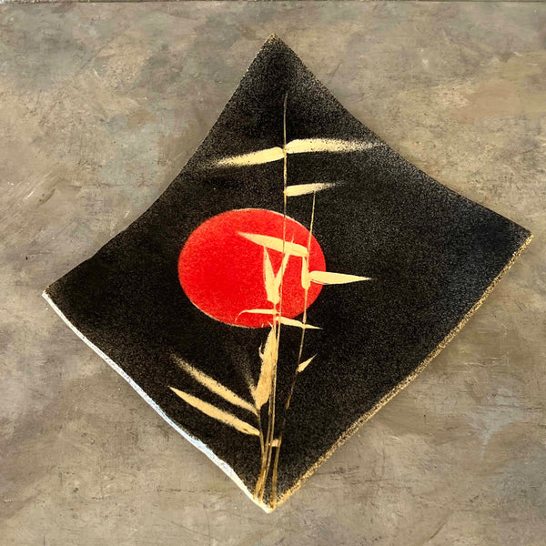 Asian Slab Ceramic Ant Tray