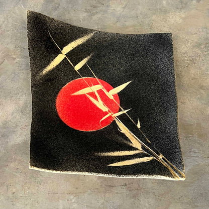 Asian Slab Ceramic Tray