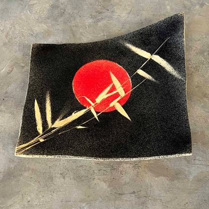 Asian Slab Ceramic Tray
