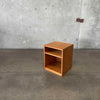 Mid Century Modern Oak Nightstand / End Table Product Image