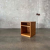 Mid Century Modern Oak Nightstand / End Table Product Image
