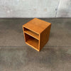 Mid Century Modern Oak Nightstand / End Table Product Image