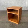 Mid Century Modern Oak Nightstand / End Table Product Image