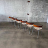 Set Of Six "Leeway" Chairs By Keiji Takeuchi For Geiger/Herman Miller Product Image