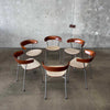 Set Of Six "Leeway" Chairs By Keiji Takeuchi For Geiger/Herman Miller Product Image