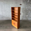 Danish Modern Teak Shelf Cabinet By Domino Mobler Product Image