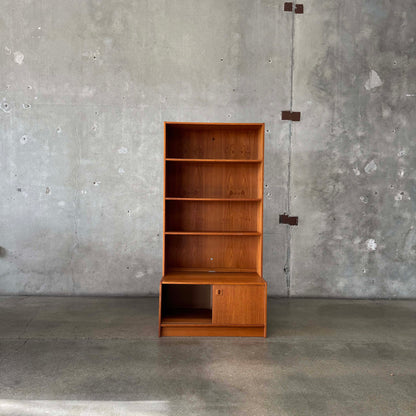 Danish Modern Teak Shelf Cabinet