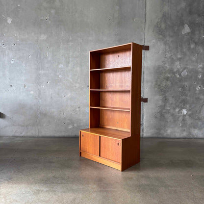 Danish Modern Teak Shelf Cabinet