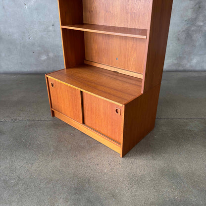 Danish Modern Teak Shelf Cabinet