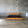 Mid Century Modern Bed Headboard And Frame Product Image