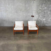Danish Modern Lounge Chairs In Teak, Denmark 1960's Product Image