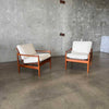 Danish Modern Lounge Chairs In Teak, Denmark 1960's Product Image
