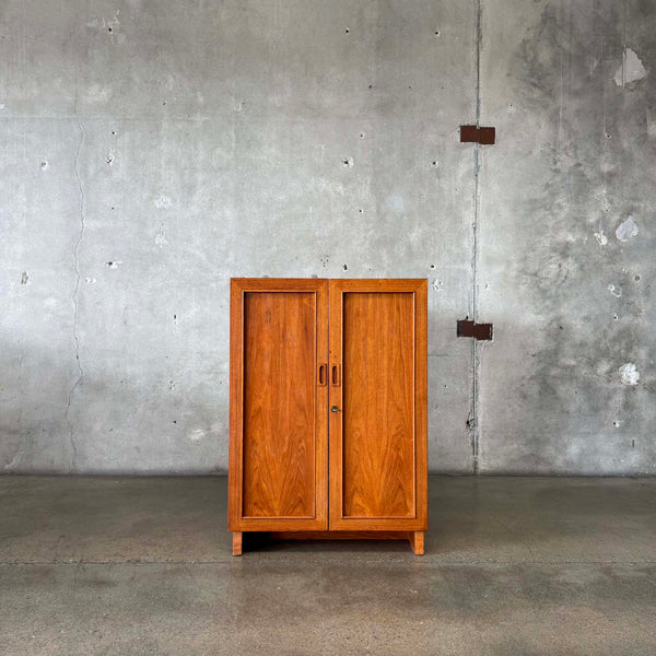 Danish Modern Teak "Magic Box" Desk W/ Original Key
