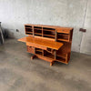 Danish Modern Teak "Magic Box" Desk W/ Original Key Product Image