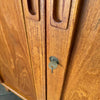 Danish Modern Teak "Magic Box" Desk W/ Original Key Product Image