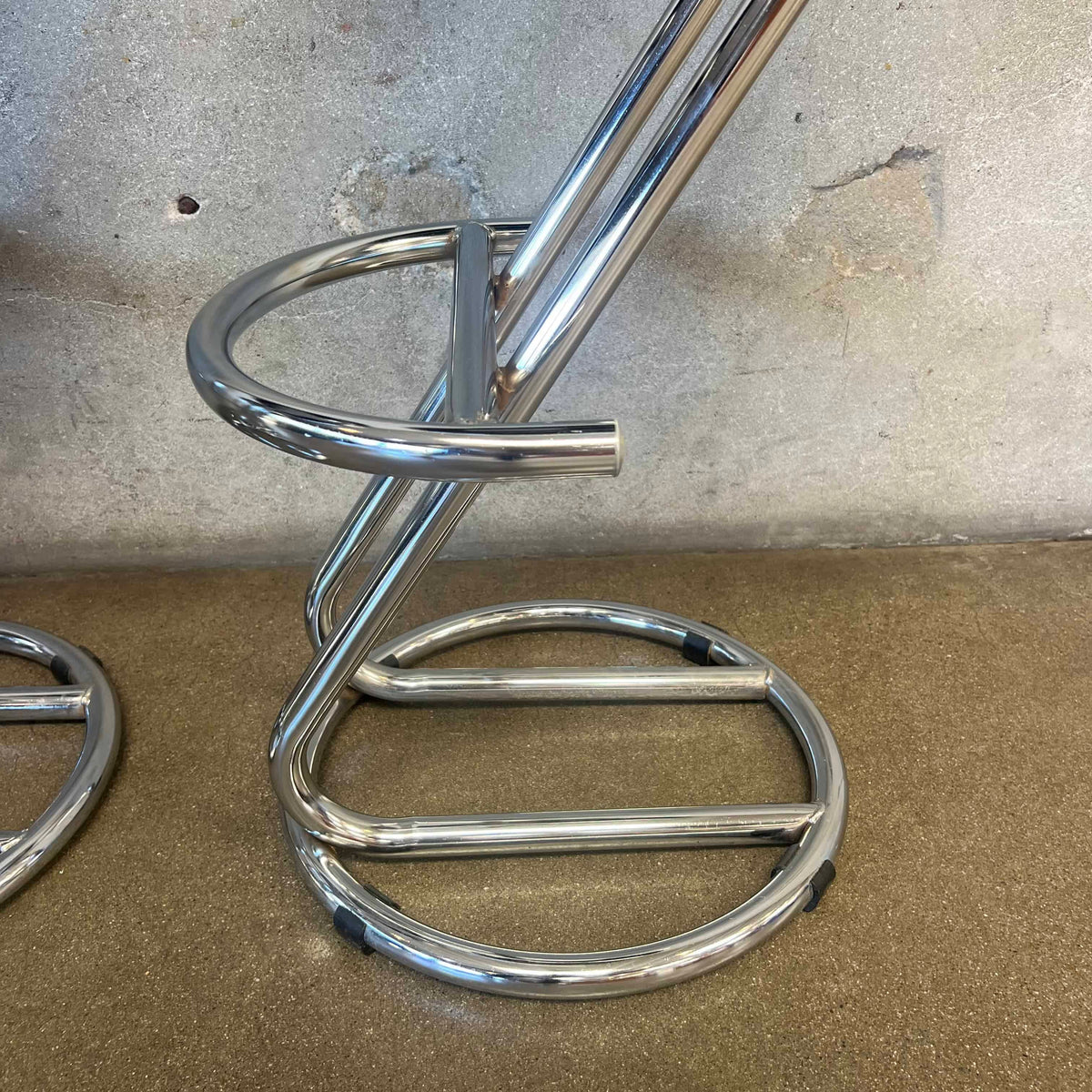 Set of Three Vintage Italian Style Ikea Stools