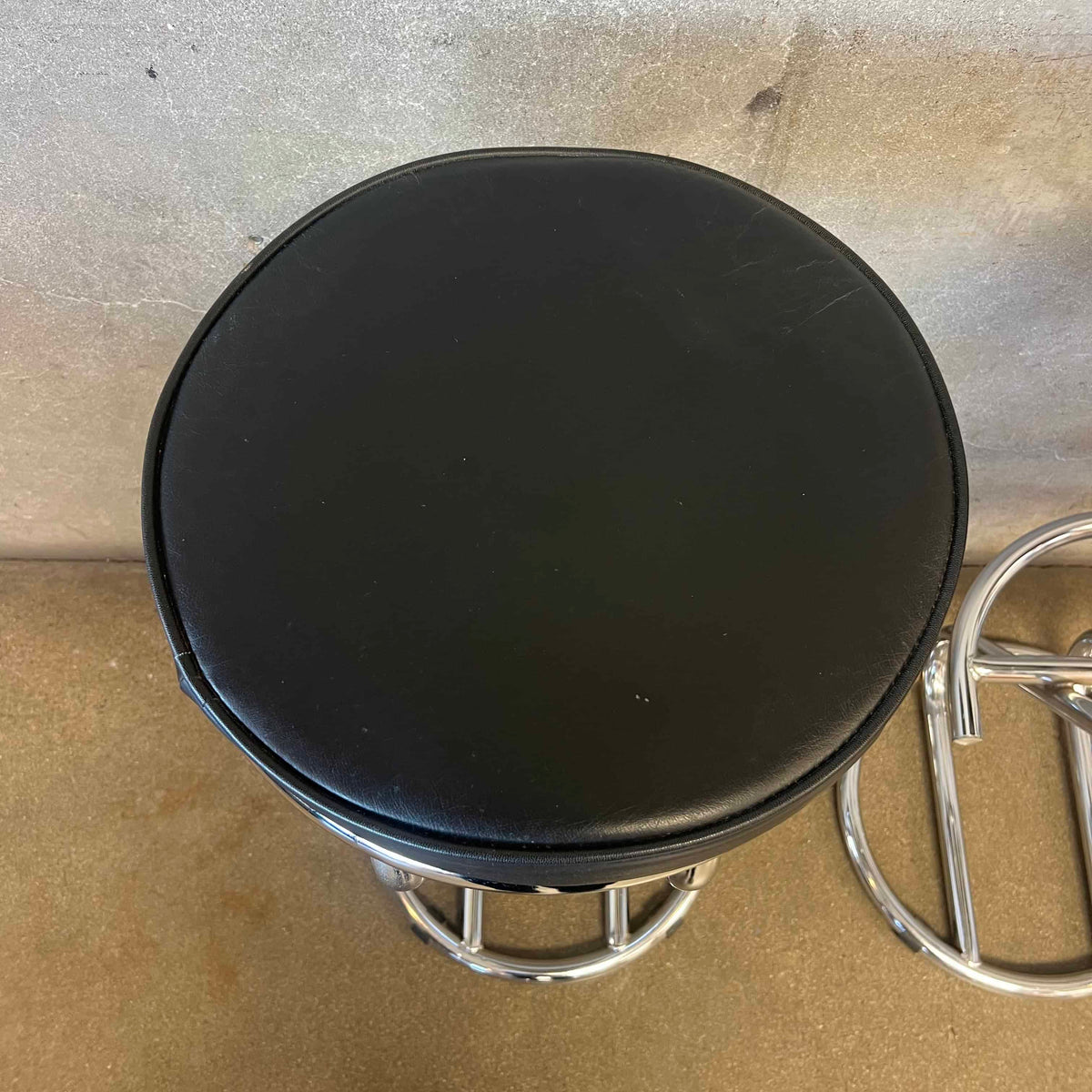 Set of Three Vintage Italian Style Ikea Stools