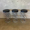 Set of Three Vintage Italian Style Ikea Stools Product Image