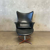 Mid Century Modern H.W. Klein Recliner w/ Ottoman C. 1960s Denmark Product Image