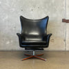 Mid Century Modern H.W. Klein Recliner w/ Ottoman C. 1960s Denmark Product Image