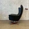 Mid Century Modern H.W. Klein Recliner w/ Ottoman C. 1960s Denmark Product Image