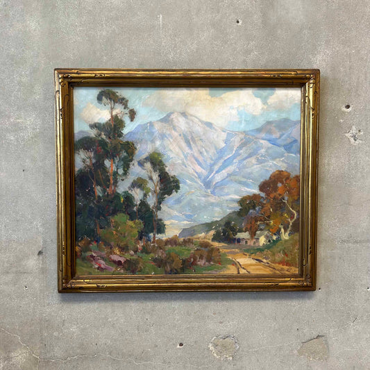 Painting by George De Mont Otis Listed California Artist 1879-1962