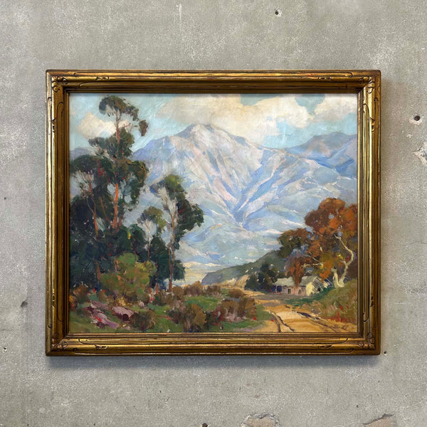 Painting by George De Mont Otis Listed California Artist 1879-1962