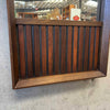 Mid Century Modern "Tower Suite" Rosewood & Walnut Mirror by Lane C. 1960s Product Image