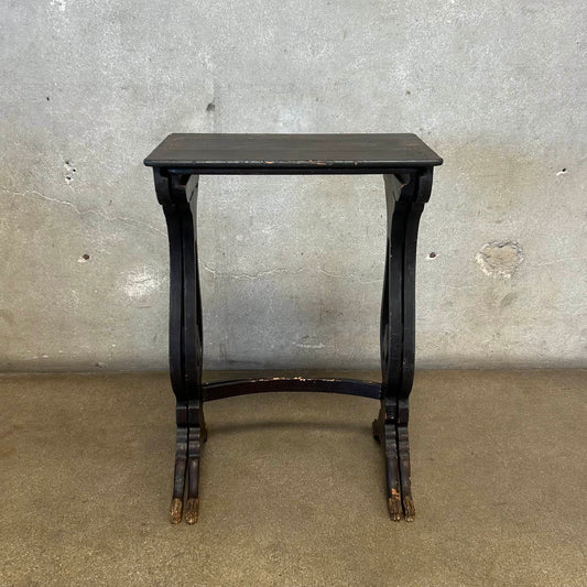 Pair of Very Old Chinoiserie Nesting Tables