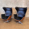 Pair of Egg Chairs Inspired by Arne Jacobsen Product Image