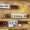 Mixed Media Art Piece by Listed Artist Jennifer Verge "Adventure" Product Image