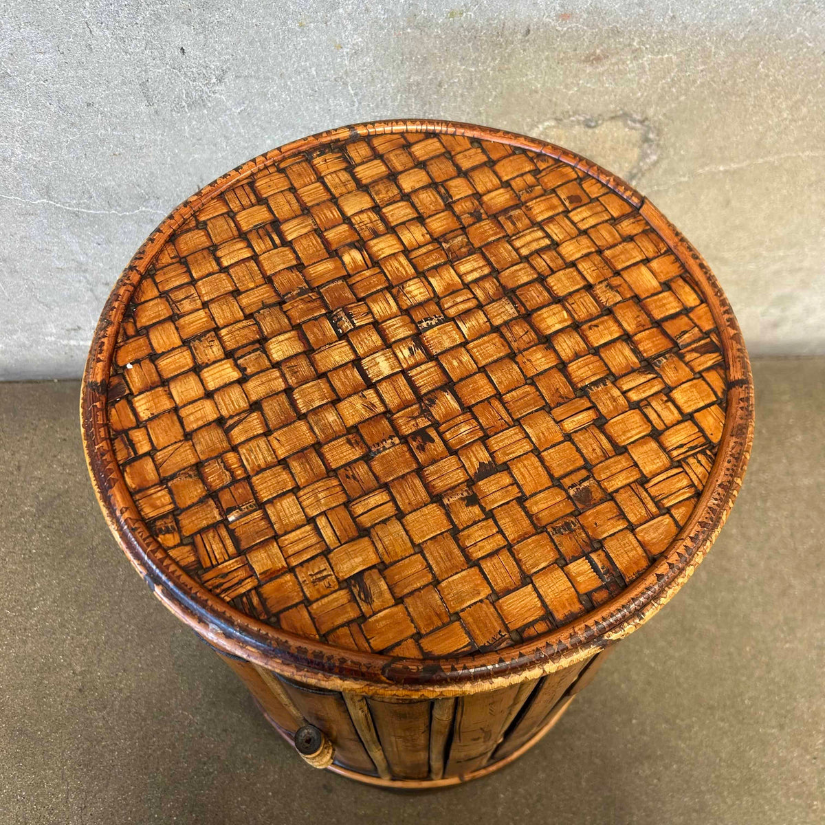 Bamboo Side Table