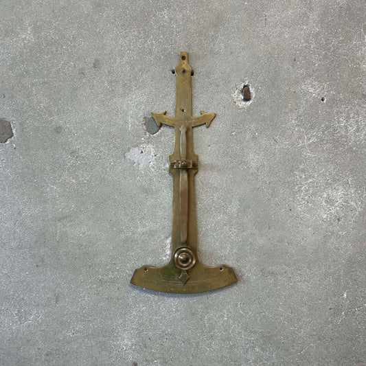Brass Nautical Inclinometer