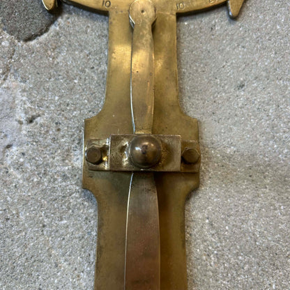 Brass Nautical Inclinometer