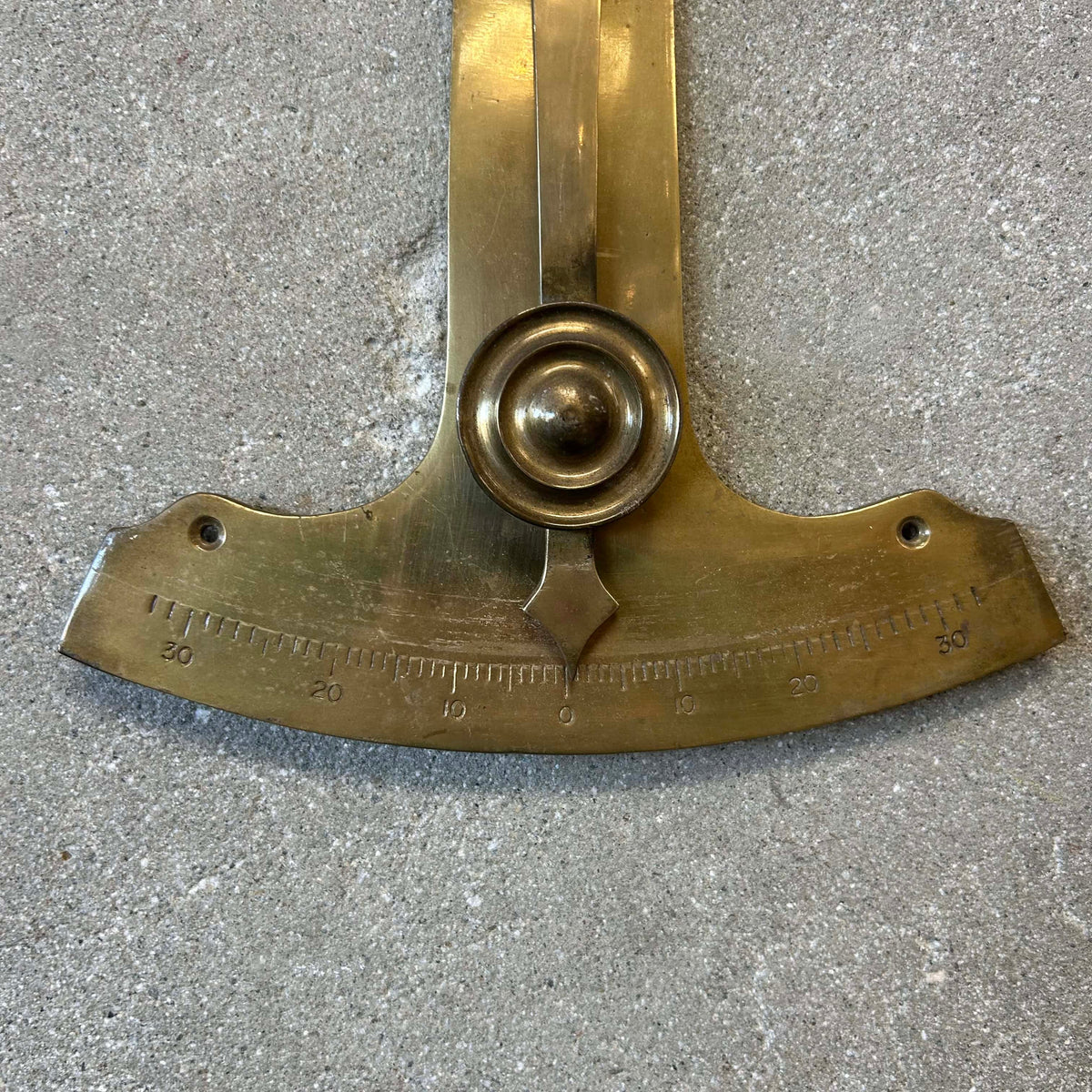 Brass Nautical Inclinometer