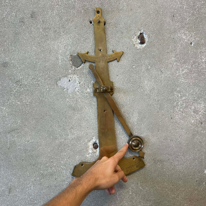 Brass Nautical Inclinometer