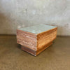 Reed Wood Mirror Top Coffee Table Product Image