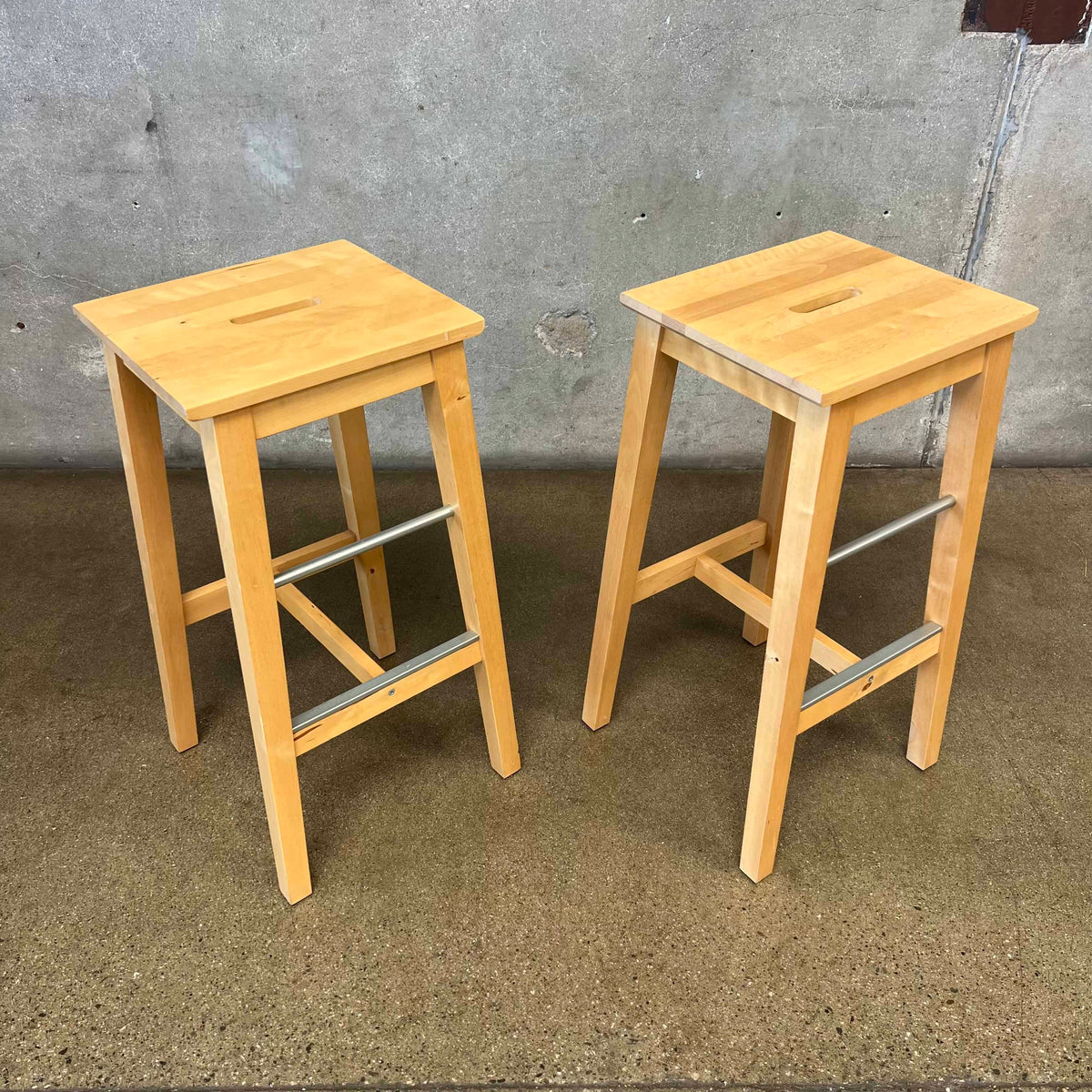 Pair of Vintage Ikea Stools