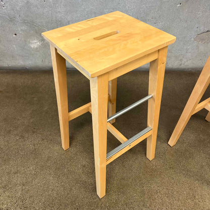 Pair of Vintage Ikea Stools