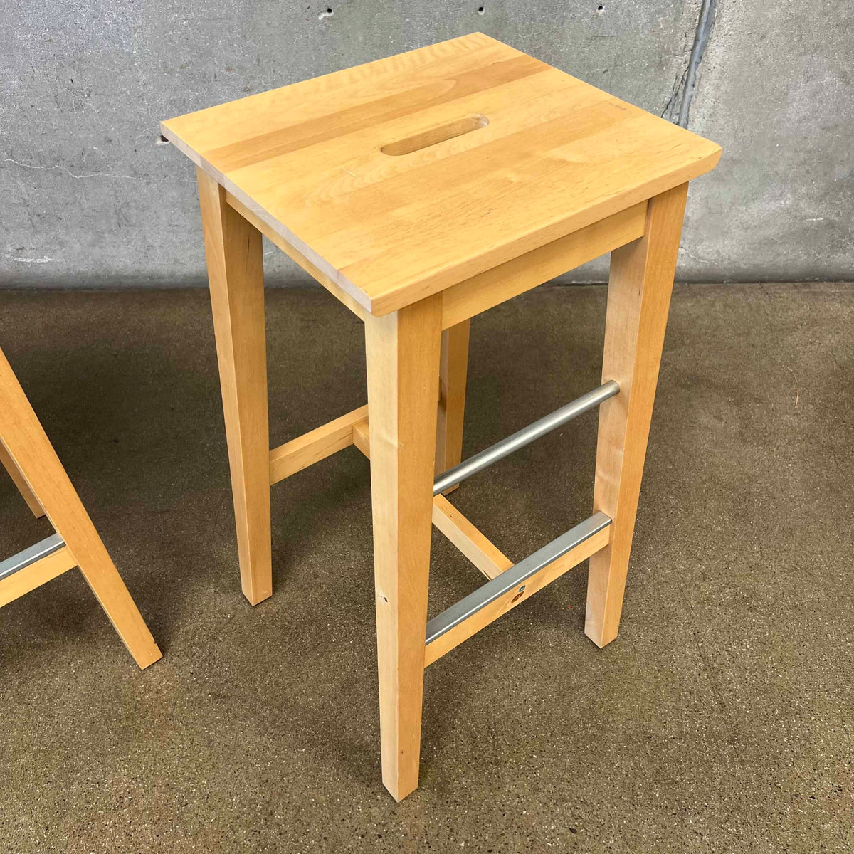 Pair of Vintage Ikea Stools