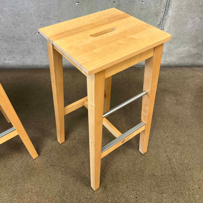 Pair of Vintage Ikea Stools