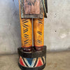 Vintage Cigar Store Wood Indian Display Product Image
