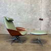 Plycraft Mr. Chair & Ottoman Product Image