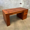 1970s D. Judd Style Walnut Desk Product Image
